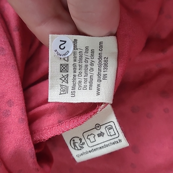 Gudrun Sjödén Helga Polka Dot Jersey Dress Size L - Picture 8 of 15